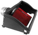 Spectre 15-18 Ford F150 2.7L/3.5L F/I Air Intake Kit - Polished w/Red Filter thumbnail 1