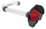 Spectre 11-17 Challenger/Charger 3.6L Air Intake Kit - Polished w/Red Filter thumbnail 1