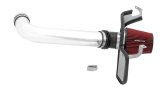 Spectre 70-81 Camaro LS Blade MAFS Driver Side Air Intake Kit - Polished w/Red Filter thumbnail 1