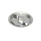 Spectre Air Cleaner Nut Low Profile (Fits 1/4in.-20 Threading) - Chrome thumbnail 2