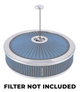 Spectre Air Cleaner Nut Low Profile (Fits 1/4in.-20 Threading) - Chrome thumbnail 6
