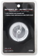 Spectre Air Cleaner Nut Low Profile (Fits 1/4in.-20 Threading) - Chrome thumbnail 9