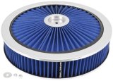 Spectre ExtraFlow HPR Air Cleaner Assembly 14in. x 3in. - Blue thumbnail 1