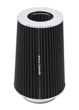 Spectre Adjustable Conical Air Filter 9-1/2in. Tall (Fits 3in. / 3-1/2in. / 4in. Tubes) - Black thumbnail 1