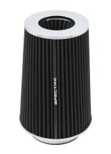 Spectre Adjustable Conical Air Filter 9-1/2in. Tall (Fits 3in. / 3-1/2in. / 4in. Tubes) - Black thumbnail 2