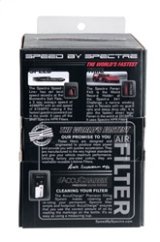 Spectre Adjustable Conical Air Filter 2-1/2in. Tall (Fits 3in. / 3-1/2in. / 4in. Tubes) - Blue thumbnail 6