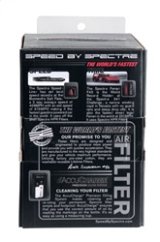 Spectre Adjustable Conical Air Filter 2-1/2in. Tall (Fits 3in. / 3-1/2in. / 4in. Tubes) - Red thumbnail 4