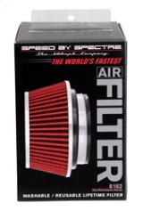 Spectre Adjustable Conical Air Filter 2-1/2in. Tall (Fits 3in. / 3-1/2in. / 4in. Tubes) - Red thumbnail 6