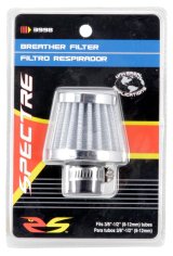 Spectre Breather Filter 10mm Flange / 2in. OD / 1-3/4in. Height - White thumbnail 5