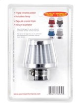 Spectre Breather Filter 10mm Flange / 2in. OD / 1-3/4in. Height - White thumbnail 8