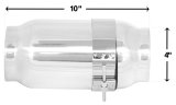 Spectre Inline Air Box 5in. w/Filter thumbnail 5