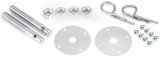 Spectre Hood Pin Kit - Chrome thumbnail 2