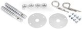 Spectre Hood Pin Kit - Chrome thumbnail 3