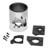 Spectre Air Flow Sensor Mount 3in. OD - Chrome thumbnail 1