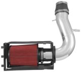 Spectre 11-19 Ford Explorer V6-3.5L F/I Air Intake Kit - Polished Aluminum w/Red Filter thumbnail 2