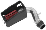 Spectre 11-19 Ford Explorer V6-3.5L F/I Air Intake Kit - Polished Aluminum w/Red Filter thumbnail 4