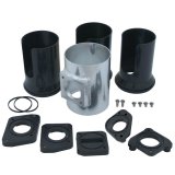 Spectre Mass Air Flow Sensor Adapter Kit (3in.) - Aluminum thumbnail 2