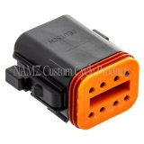 NAMZ Deutsch DT Series 8-Wire Plug & Wedgelock - Black (Repl. HD 72118-94BK) thumbnail 2