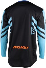 Answer 25 Arkon Nitrus Jersey Blue/Black/Hyper Orange Youth - Large thumbnail 2