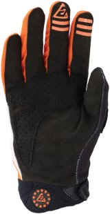 Answer Peak Flo Gloves Black/Hyper Orange/White Youth - Small thumbnail 2