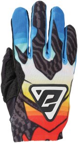 Answer Aerlite Drip Gloves Black/White/Rainbow - 2XL thumbnail 2