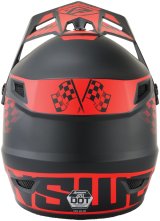 Answer AR1 Sweep Helmet Black/Red Youth - Small thumbnail 4