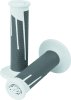 ProTaper Full Diamond Clamp-On Grips - White/Dark Gray thumbnail 4
