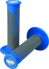 ProTaper Full Diamond Clamp-On Grips - Blue/Dark Gray thumbnail 3