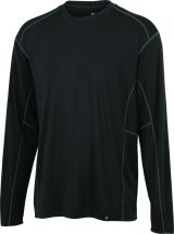 FIRSTGEAR Base Layer Shirt Lightweight Long-Sleeve Dark Grey - Large thumbnail 2