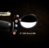 CRG Blindsight 2 in. Round Bar-End Mirror - Black thumbnail 1