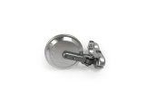 CRG Blindsight Folding 2 in. Round Bar-End Mirror - Silver thumbnail 2