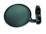 CRG Hindsight 3 in. Round Bar-End Mirror Right - Black thumbnail 1