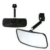 Seizmik 13+ Polaris Ranger Rearview Auto Style Steel Clamp - Pro-fit thumbnail 3