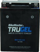 BikeMaster TruGel Battery - MG14A-A2 thumbnail 1