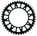 BikeMaster Kawasaki Rear Steel Sprocket 520 43T - Black thumbnail 1