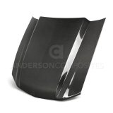 Anderson Composites 10-12 Ford Mustang Type-CJ 3in Carbon Fiber Cowl Hood thumbnail 2