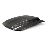 Anderson Composites 10-12 Ford Mustang Type-CJ 3in Carbon Fiber Cowl Hood thumbnail 5