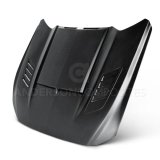 Anderson Composites 15-16 Ford Mustang (Excl. GT350/GT350R) Ram Air Fiberglass Hood thumbnail 2