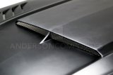 Anderson Composites 15-16 Ford Mustang (Excl. GT350/GT350R) Ram Air Fiberglass Hood thumbnail 9