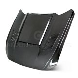 Anderson Composites 15-17 Ford Mustang (Excl. GT350/GT350R) Ram Air Double Sided Hood thumbnail 1