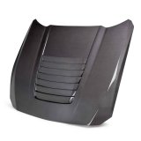 Anderson Composites 2024 Ford Mustang S650 Double-Sided Carbon Fiber Hood thumbnail 3