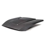 Anderson Composites 2024 Ford Mustang S650 Double-Sided Carbon Fiber Hood thumbnail 7