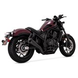 Vance & Hines HONDA 21-22 Rebel 1100 S/O Black Slip-On Exhaust thumbnail 1