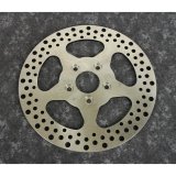Bikers Choice 79-99 Big Twin / XL 11.5 Inch Rear 5 Spoke Drilled Stainless Rotor thumbnail 1
