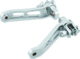 Bikers Choice Adjustable Forward Control Heel Rest Kit 89-Up FXST 93-02 FXDWG Replaces H-D 50227-01 thumbnail 1