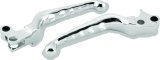 Bikers Choice 96-16 Big Twin W/ Cable Clutch 96-03 XL O-Series 5 Holed Lever Set Chrome thumbnail 1