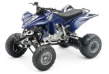 New Ray Toys 2008 Yamaha YFZ450 ATV (Blue)/ Scale - 1:12 thumbnail 1