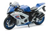 New Ray Toys Suzuki GSX-R1000 Street Bike/ Scale - 1:12 thumbnail 1