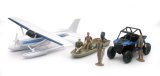 New Ray Toys Xtreme Adventure with Polaris RZR and Float Plane Set thumbnail 1