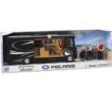 New Ray Toys Polaris Sportsman with RV Van and Figurine thumbnail 1